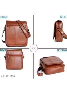 Stylish Men&#39;s Leather Sling Bag/ Cross Bag