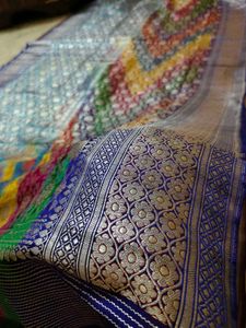 Heavy Highest Quality Banarasi Multi Colour Saree