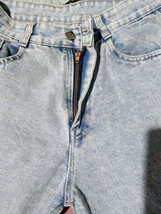 Light Wash Wide Leg Jeans