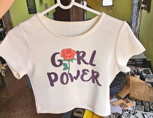 Girl Power Crop Top