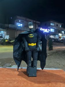 Vintage 1980s Soft Vinyl 16" Batman Plush Doll