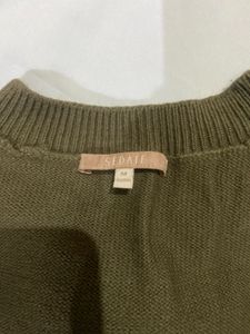 Olive Sleeveless Top