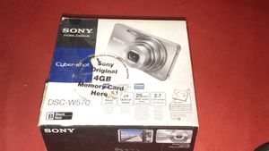 Sony camera Model DSC W570 Fixed