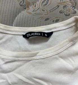 Embroidered Crop Top
