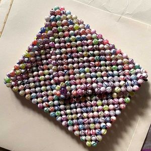 Colorful Beads Card Holder