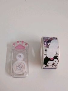 Kuromi Sticker Tape + Paw Corrector