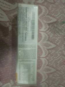 SUNSCREEN + FAIRNESS LOTION SPF 50 UVB UVA