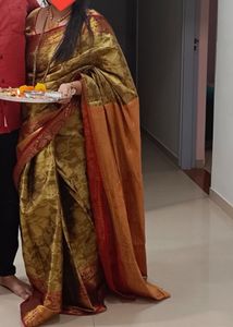 Golden Saree