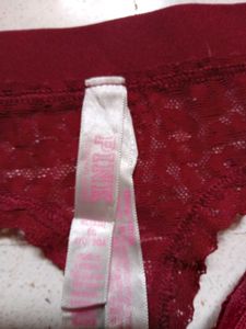 victorie&#39;s secret Panties - Burgundy &amp; Black
