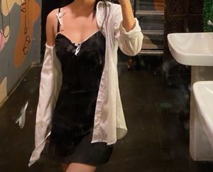 Black Slip Dress