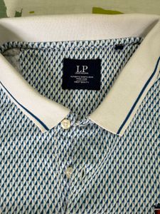 New Louis Philippe Mens T-shirt Collar