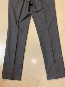 Peter England Men’s Grey Formal Pants Size 36