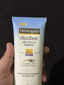 Neutrogena Spf 50-Ultra Sheer Sunscreen