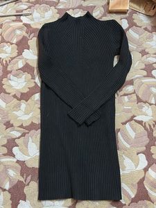 Ribbed Knit Mini Dress