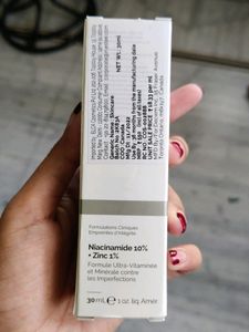 The Ordinary Niacinamide 10% + Zinc 1%