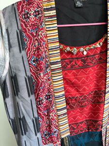 Boho Chic Patchwork Maxi Dress
