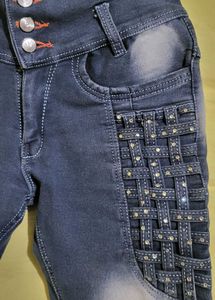 Stylish Girls&#39; Denim Jeans