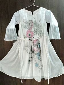White Floral Dress 😍