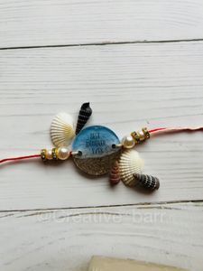 Resin Rakhi |Ocean Theme|
