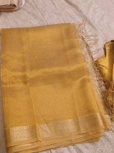 Gold Saree