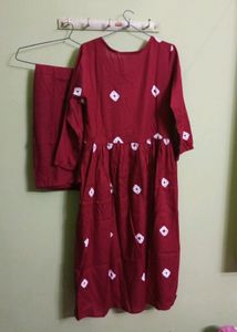 New/Unused Jaipuri Printed Kurti Set