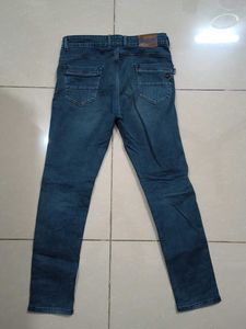 Dark Blue Denim Jeans