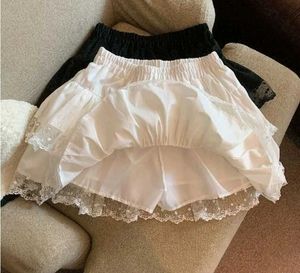 Korean Stylish Attached Inner Shorts Skirts