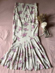 Mermaid Floral Skirt