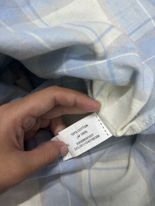 Blue Plaid Shirt Jacket