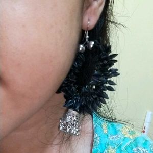 Unique Black Earrings