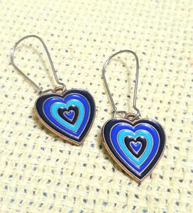 Evil Eye Flower Earrings