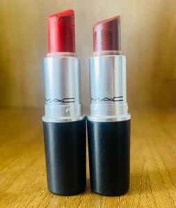 Mac retro Matte Ruby Woo And Satin Verve Shades