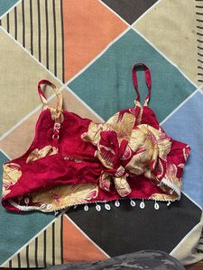 Floral Red Top