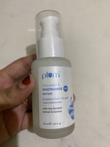 Plum 10% Niacinamide Face Serum with Rice Wate