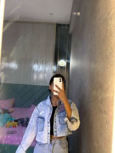Acid Wash Denim Jacket