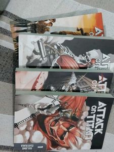 Attack on Titan Manga Set