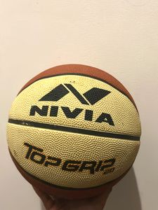 Nivia Top Grip Basketball With Net Basket