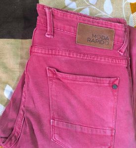 Moda Rapido Pink Jeans