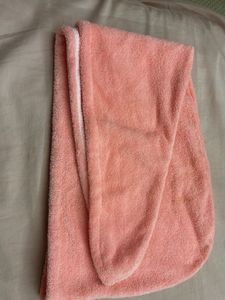 Coral Hair Towel Wrap