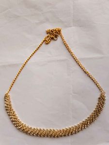 Sparkling Gold-Tone Necklace