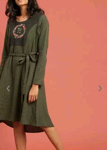 Cotton Embroidered Dress