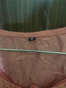 Kurta in Peach Colour