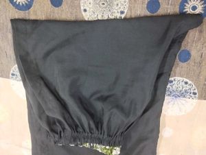 Floral Trim Wide Plus Size Palazo