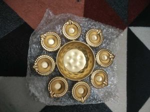 T-light Rangoli Diya