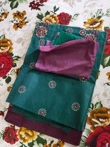 🎀Floral Embroidered Dress Material🎀