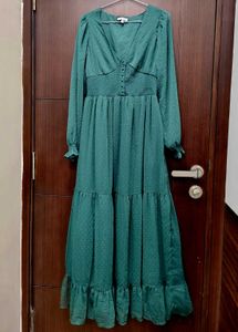 Emerald Green Maxi Dress