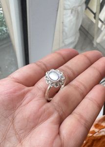 Antique Pure Silver Ring/ Single Toe Ring