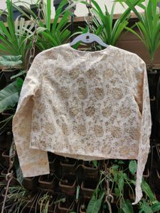 Floral Print Readymade Blouse
