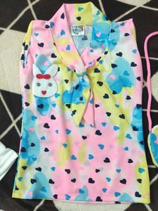 New Baby Girl Dress With Purse 👛