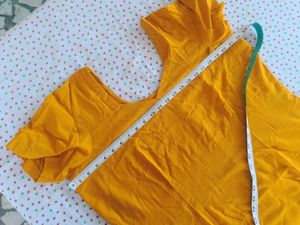Mustard Yellow Salwar Kameez Suit